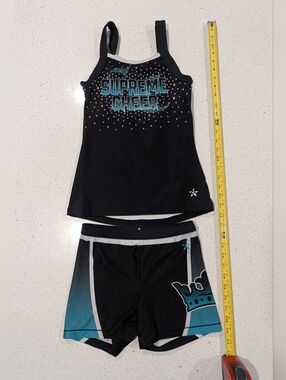ICONIC Supreme Cheer REAL ALLSTAR Uniform Cheerleading Rebel Athletics AXS Set